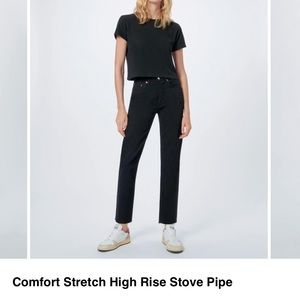 RE/DONE LEVIS HIGH RISE STOVE PIPE
